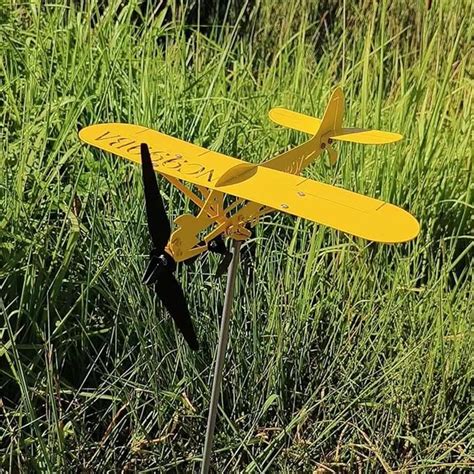 Amazon Cadodis Piper J Cub Airplane Weathervane New