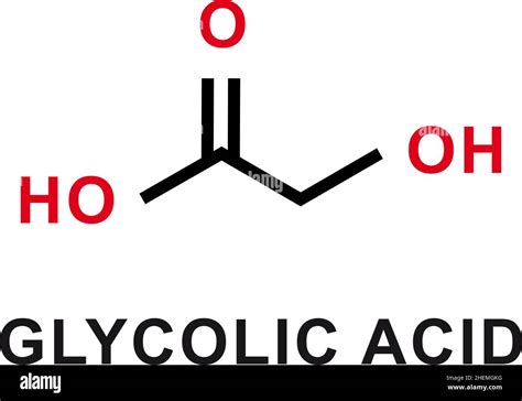 Glycolic Acid Chemical Formula Glycolic Acid Chemical Molecular