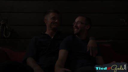 Restrained Sub Anally Dildo Fucked By Dom