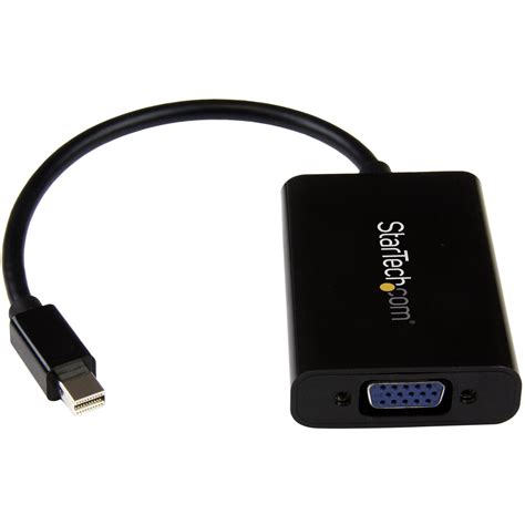 Startech Mini Displayport To Vga Adapter With Audio Mini Dp To