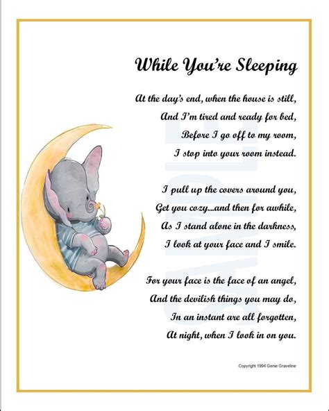 Poem For A Baby Shower Digital Download Poem For New Mother Present