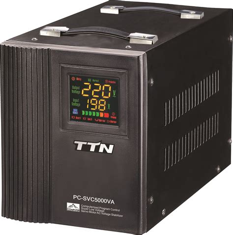 Ttn Voltage Stabilizer Kva Svc Series Ac Automatic Servo Motor Control