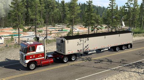 ATS New Mack Cruiseliner Pizzster Tempte From Jackson To Cody Wyoming