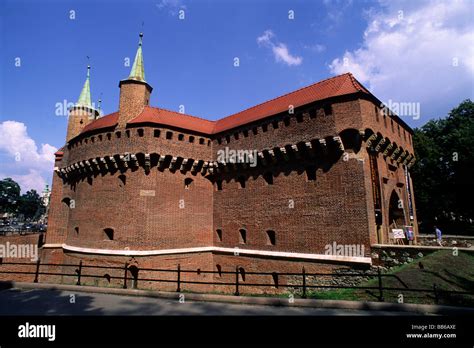 poland, krakow, barbican Stock Photo - Alamy