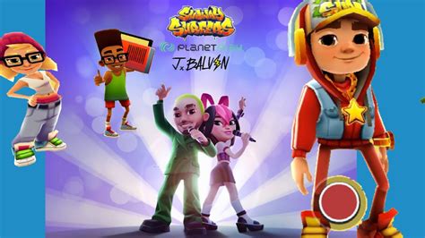 J Balvin Subway Surfers Gameplay Youtube