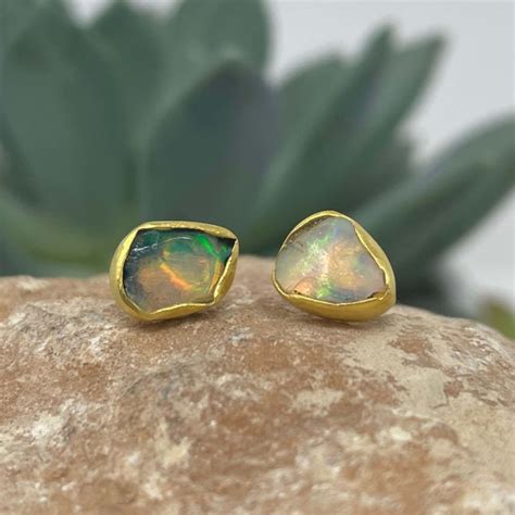 Fire Opal Earrings Etsy