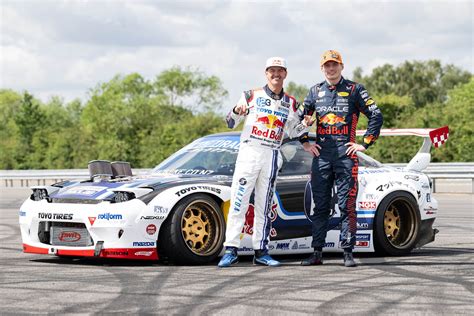 Watch as Mad Mike teaches Max Verstappen how to drift - NZ Autocar