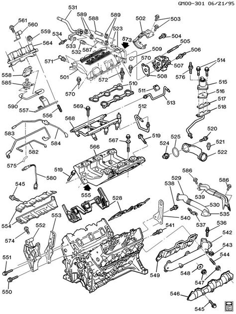 Chevrolet Cavalier Engine Asm 3 1l V6 Part 5 Manifolds And Fuel Related Parts