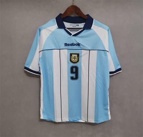 CAMISETA RETRO ARGENTINA 2000 1º EQUIPACIÓN - Marcas Jerez