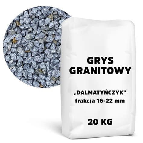 Grys Granitowy Dalmaty Czyk Frakcja Mm Kg Sklep Zielone