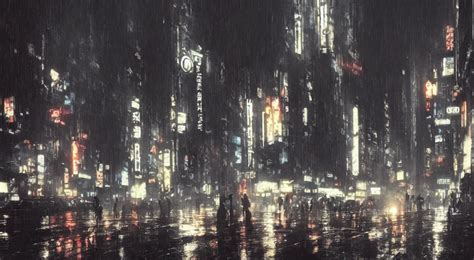 A Dramatic Scene From Blade Runner Film With Stable Diffusion