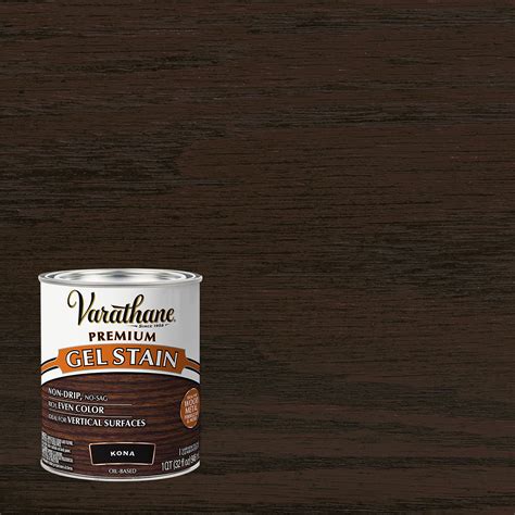 Kona Varathane Premium Gel Wood Stain 358174 Quart 2 Pack