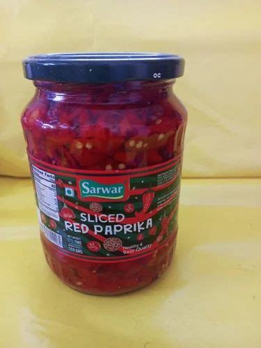 Spicy Sarwar Sliced Red Paprika Packaging Type Jar Packaging Size