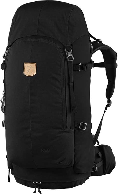 Fjallraven Keb 52 Backpack 52 Liter Black Ox Red Mannen