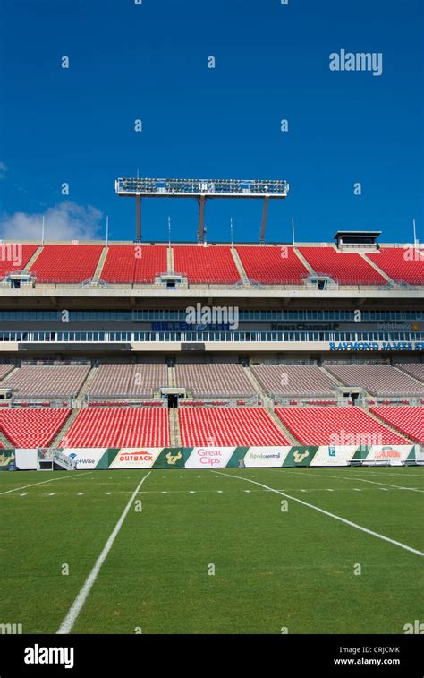 Stadium Seats At The Raymond James Football Stadium In Tampa Florida