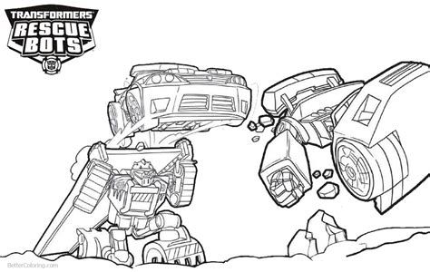 Rescue Bots Blades Coloring Pages Coloring Pages