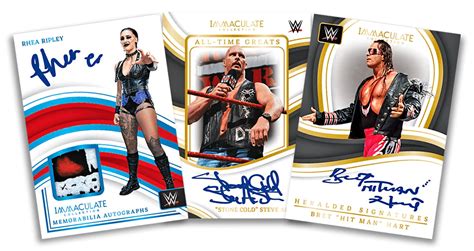 2023 Panini Immaculate WWE Trading Cards Checklist