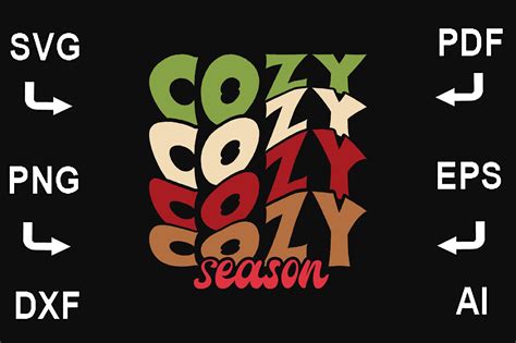 Cozy Season Svg Graphic By Creativedesignshop · Creative Fabrica