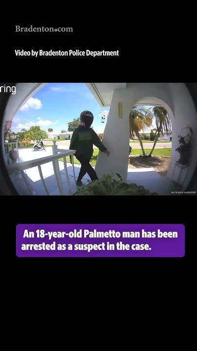 Video Captures Man Stealing Packages Bradenton Police Say Youtube