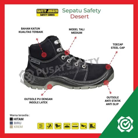 Jual Sepatu Safety Jogger Desert Pusat Safety