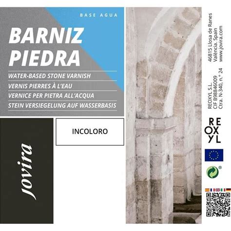 Jovira Pinturas Vernis Pierre L Eau Brique Terrazzo Ardoise B Ton