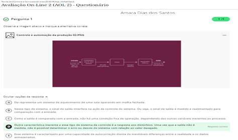 Aol Teoria De Controle E Servomecanismo Teoria De Controle E