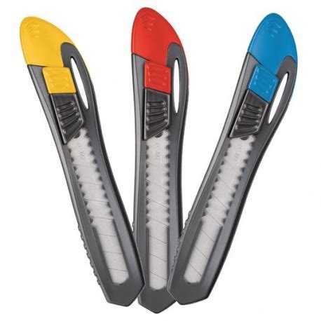 Cutter Maped Universal Tama O Mm Color Amarillo Rojo Y Azul