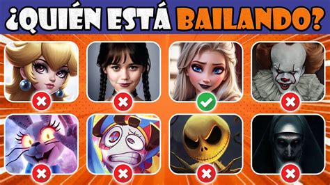 Adivina Quién Está BAILANDO Quién BAILA MEJOR Elsa Pennywise