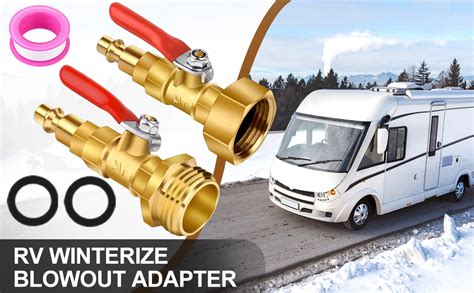 Amazon Rv Winterize Blowout Adapter Kit With Quick Connecting