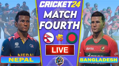 🔴live Nepal Vs Bangladesh Can I Make Nepal Win T20 World Cup 2024 In Cricket 24 Mr Dost