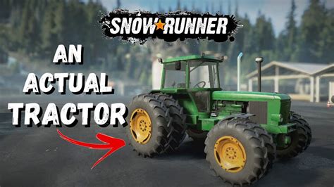 GWC 3650 Tractor Mod SnowRunner PS4 Mods YouTube