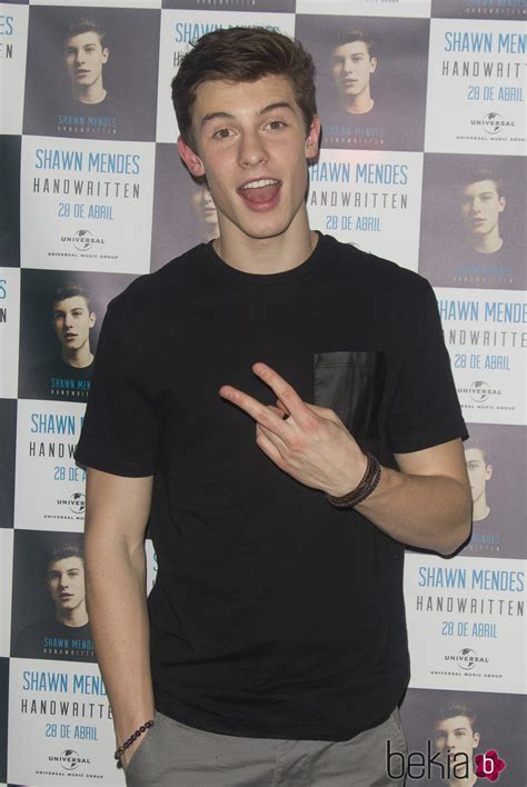 Shawn Mendes en su primera visita a España Shawn Mendes el joven