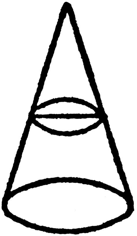 Conic Section Showing A Circle Clipart Etc