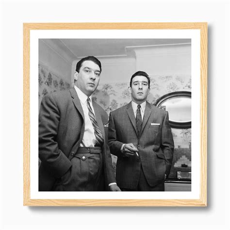 The Kray Twins Art Print by Mirrorpix - Fy