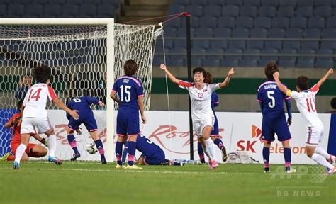 サッカー女子日本、北朝鮮に敗れ連覇ならず アジア大会 写真15枚 国際ニュース：afpbb News