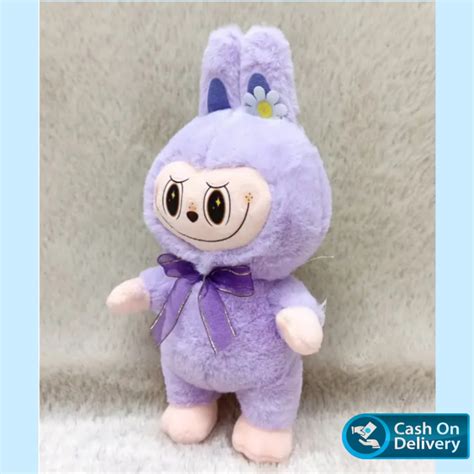 jual vftr boneka labubu muka bordir ukuran cmviral labubu muka