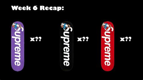 Supreme FW20 Week 6 Live Cop MEK VELOX SMURF SKATEDECKS HITTING MORE