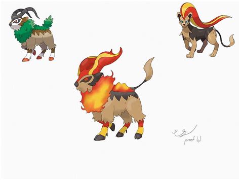 Gogoat And Pyroar Pokemon Fusion HD Wallpaper Pxfuel