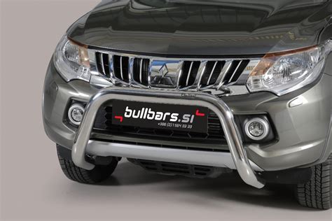 EU INOX bull bar fi76 Mitsubishi L200 2015 2019 Kogovšek Trzin