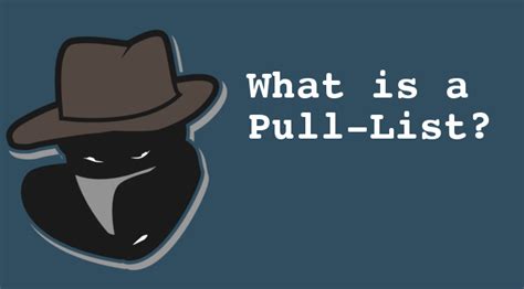 comic book pull list incognito comics