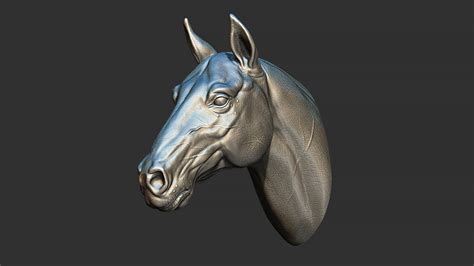 Horse Head - 3D Model by guninnik81