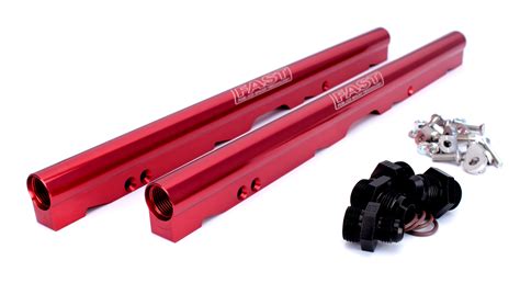 146033 Kit Red Billet Fuel Rail Kit For Ls2 Lsxr 102mm Intake Manifolds