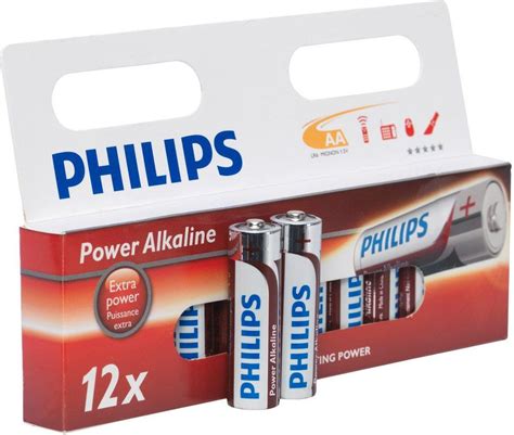 PHILIPS BATERIE ALKALICZNE POWER 12 SZT AA Ceny I Opinie Na Ceneo Pl