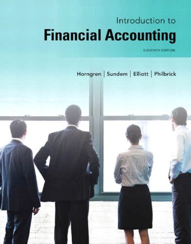 Solutions For Introduction To Financial Accounting 11th By Charles T