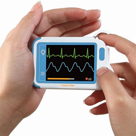 Portable Handheld Chest Heartbeat Home Monitor Zincera