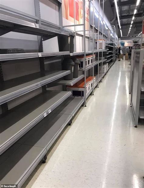 Kmart Customers Complain About Being Faced With Rows Of Empty Shelves