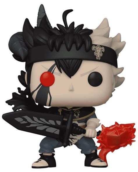 Funko Pop Animation Black Clover Black Asta Ozone Bg