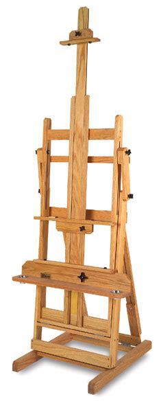 H frame artist's easel plans - FineWoodworking