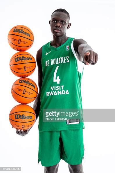 Khaman Maluach of AS Douanes poses for a portrait during the 2023 ...