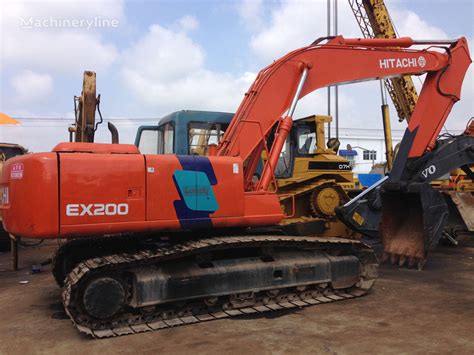 Hitachi Ex200 3 Tracked Excavator For Sale China Shanghai Mr10093